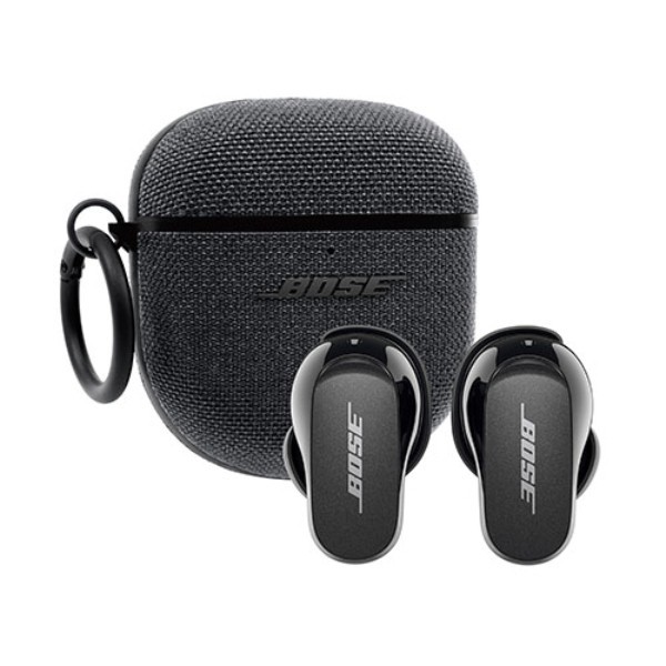 新品同様 4.5万円ほど Bose QuietComfort Earbuds II Bundle アクティブノイズキャンセリング Bluetooth ブラック ケース ANC 保証期間_画像1