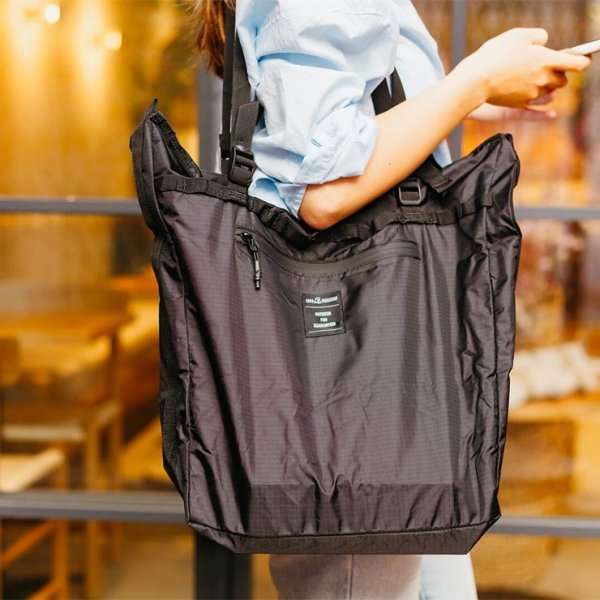 【送料無料】パッカブルトートバッグ 5050WORKSHOP フィフティフィフティワークショップ PACKABLE TOTE BAG TR034-5WS-4335_画像3