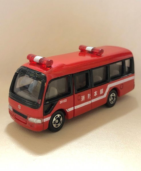 トミカ トヨタ コースター 消防車タイプコレクション 第6弾 イオン