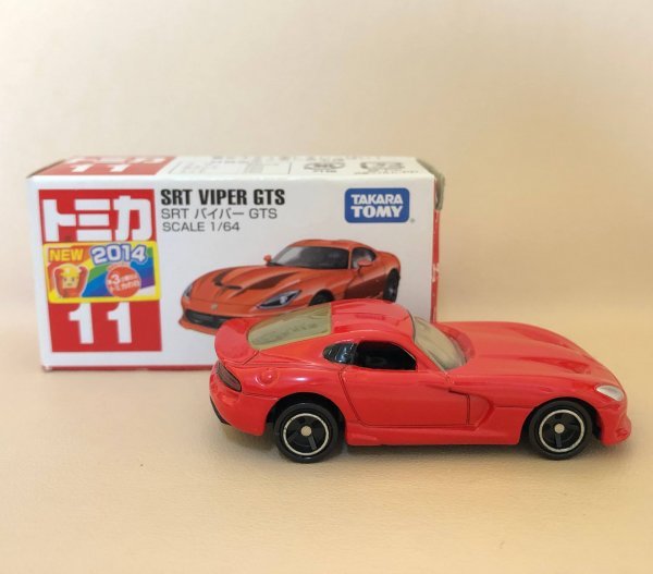 トミカ SRT バイパー GTS No.11 2014 ミニカー TOMICA 同梱可 SRT VIPER GTS (Emilm_falc)の画像3