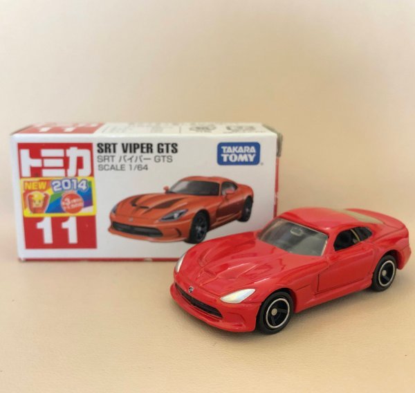 トミカ SRT バイパー GTS No.11 2014 ミニカー TOMICA 同梱可 SRT VIPER GTS (Emilm_falc)の画像1