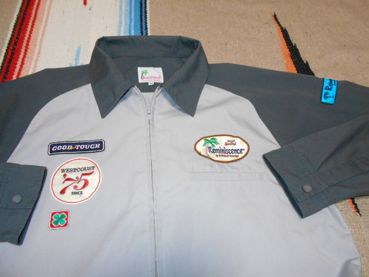 REMINISCENCE レミニッセンス ワークシャツ ワークウェアー ラグランスリーブ ニューヨーク ビンテージ WORK SHIRTS VINTAGE NewYork_画像1