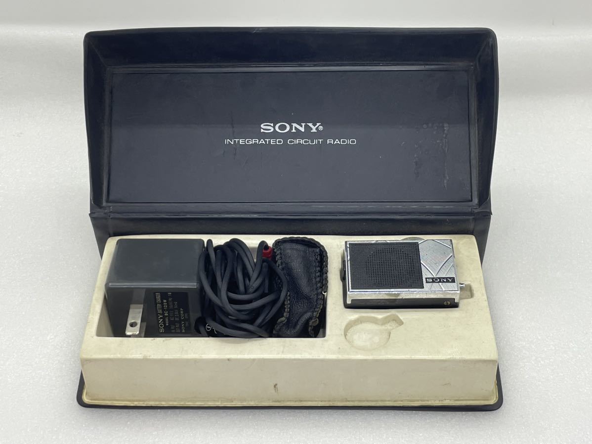 最新発見 SONY【ICR-120 】 ヴィンテージ マッチ箱ラジオ 本体 現状品