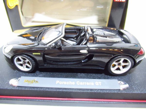 maisto カレラGT（ポルシェ）　Porsche Carrera GT　1/18　ミニカー [Dass0910]_画像9