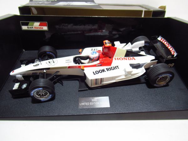 BAR Honda Jenson Button-3000 worldwide limited edition　1/18　ミニカー [Dass0910]_画像8