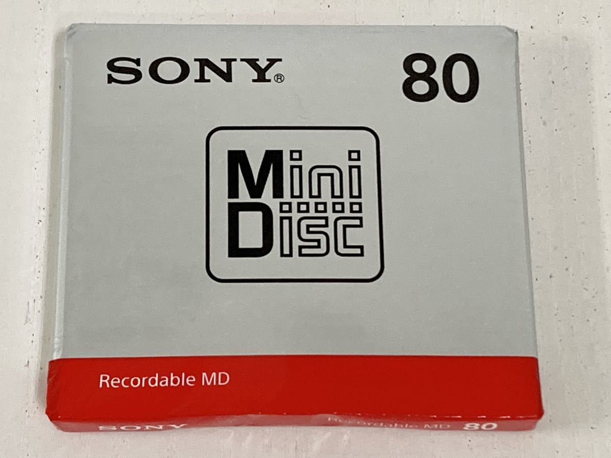 管90043 未開封品 SONY ソニー Recordable MD 80分 MDW80T 4枚 セット まとめて Mini Disc ミニディスク 記録媒体_画像3