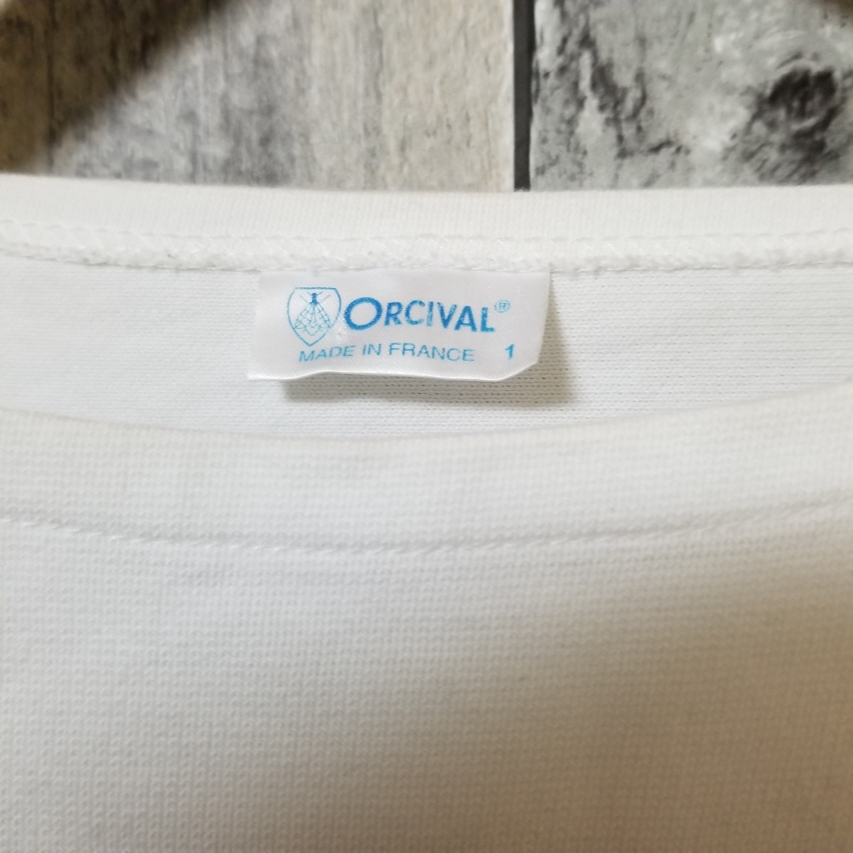 ORCIVAL　オーシバル　オーチバル　カットソー　バスクシャツ　サイズ1　フランス製　ボーダー_画像7