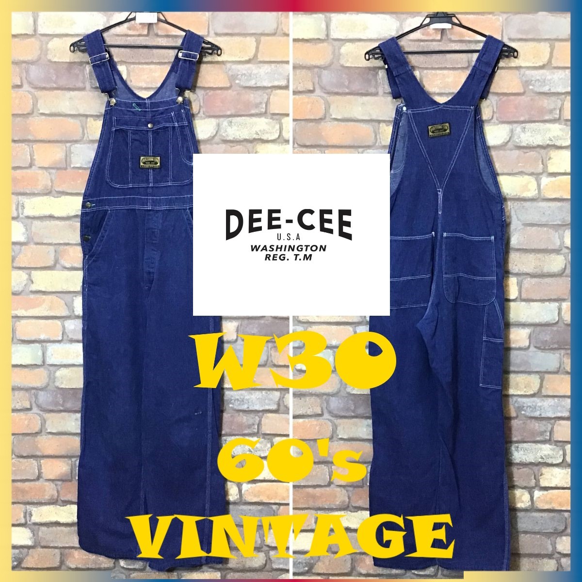 半額SALE☆ USA製☆状態◎☆【WASHINGTON OP1-023☆SPECIAL☆60's DEE