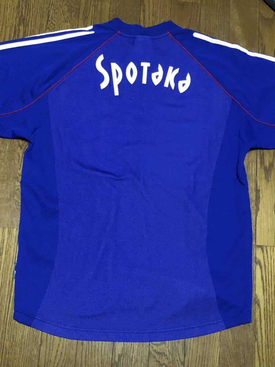 【企業物】2002年 サッカー日本代表ユニフォーム　Spotaka 販促用ユニフォーム　アディダス_画像2