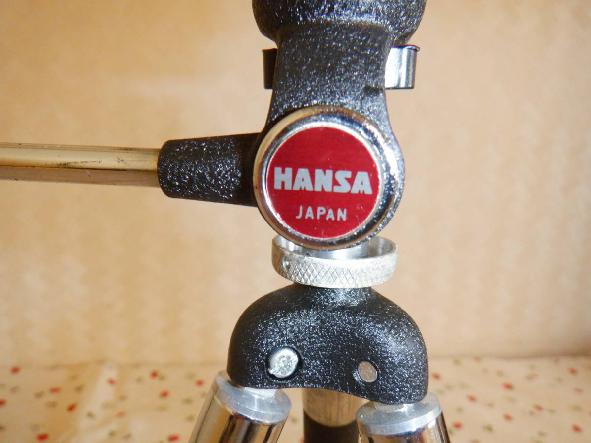 Ｃ9『ＨＡＮＳＡ　カメラの三脚～収納袋付き』～長期保管品　日本製_画像3