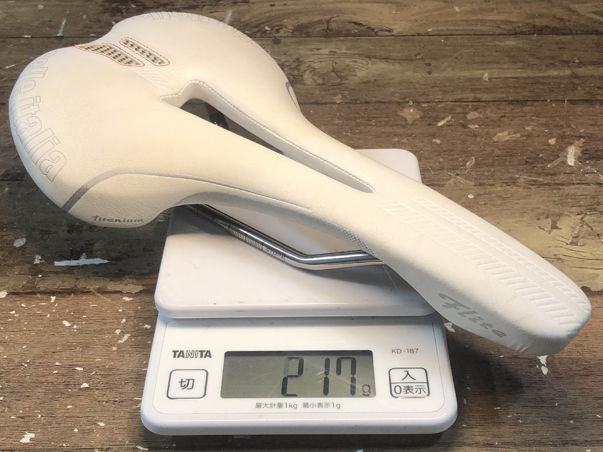品質検査済 セライタリア FS809 selle ホワイト 白 レール L2 idmatch