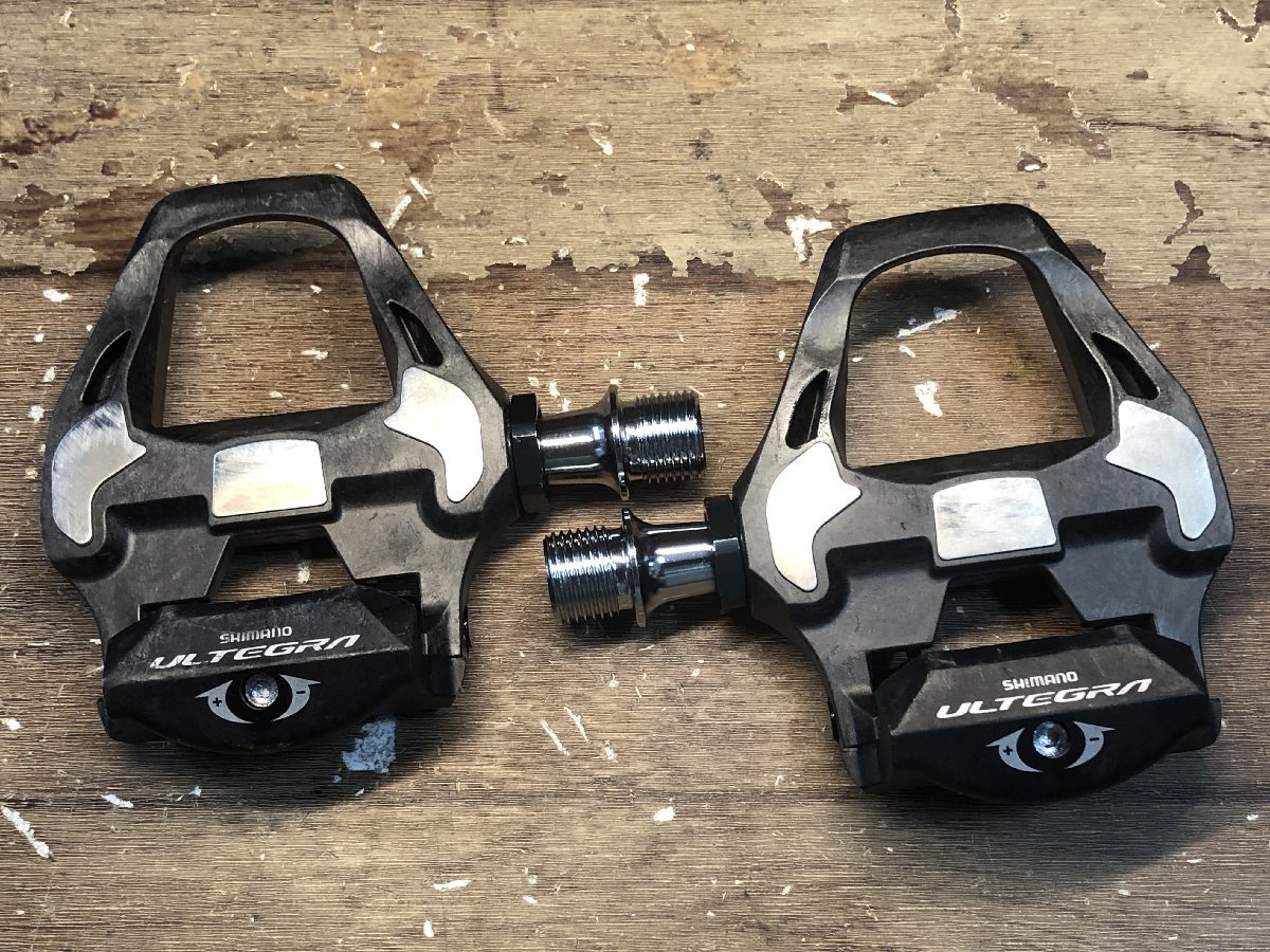 新作 HC276 シマノ ※傷有、回転スレ感 SPD-SL ビンディングペダル PD