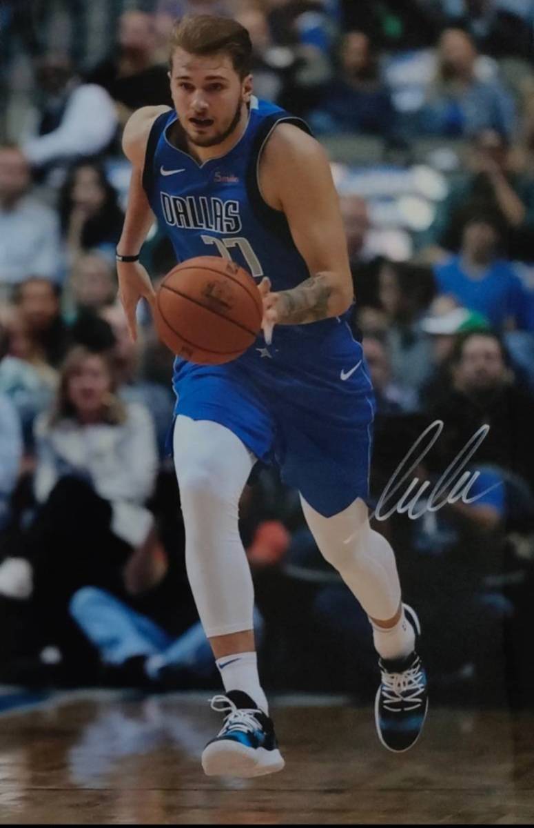 * LUKA * Don chichi autograph sa Info to/ photograph NBA basketball player sro red a representative dalas*ma- Berik s19\' new person .