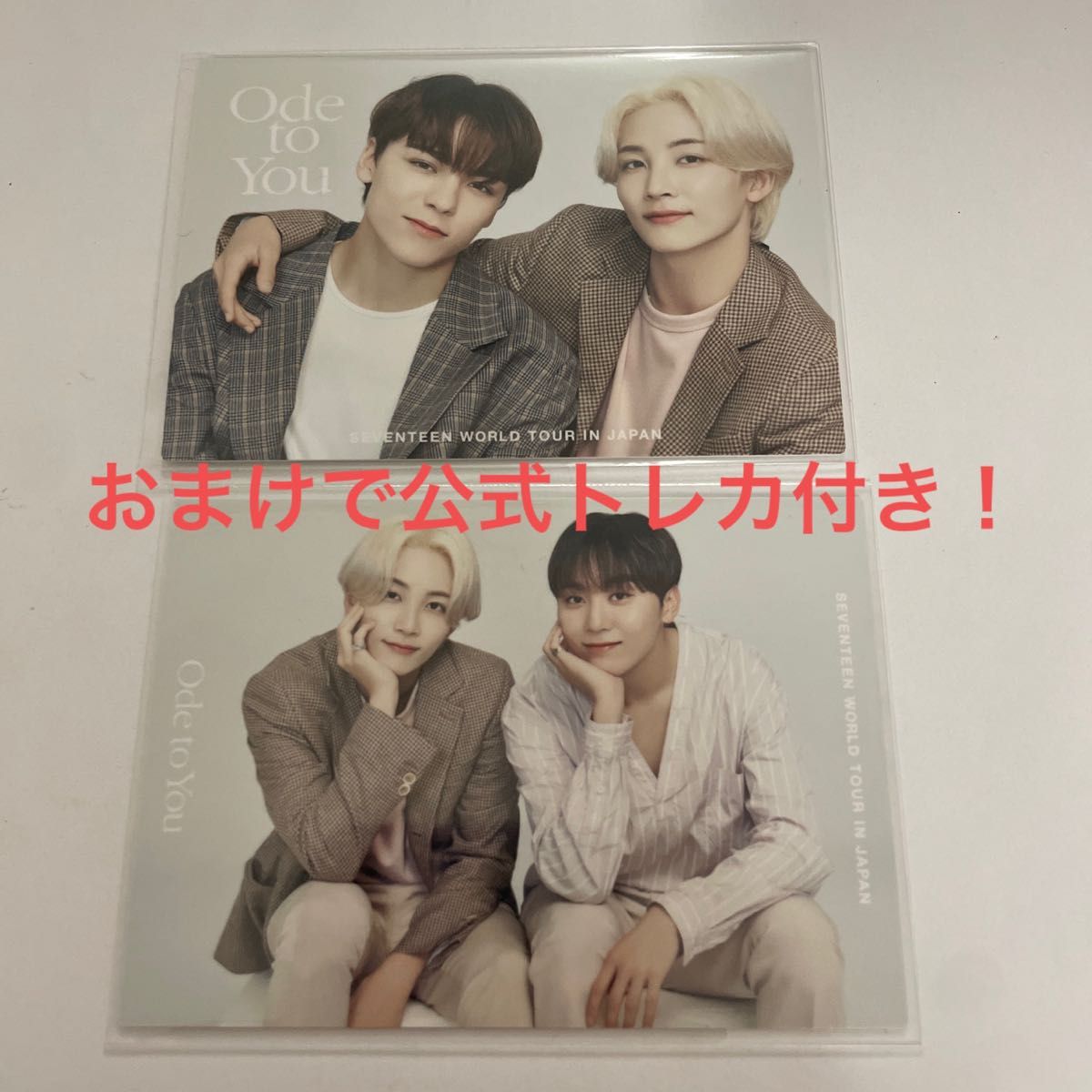 SEVENTEEN エスクプス×ジョンハン ペアトレカ-