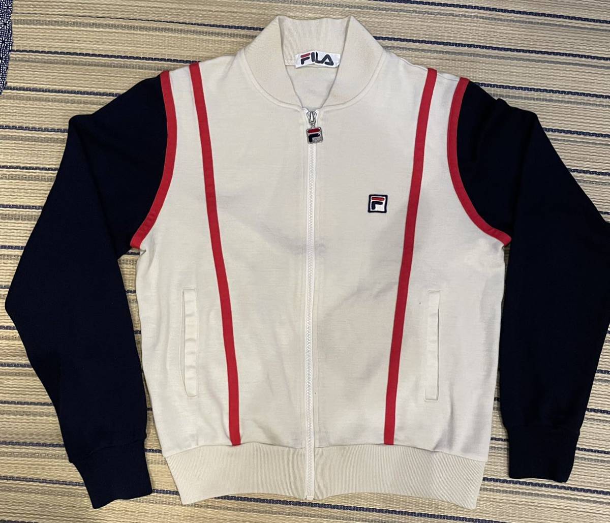 FILA filler джерси спортивная куртка верх Europe EU Vintage джерси сделано в Японии BORGbiyomborugbiyomborug Италия 