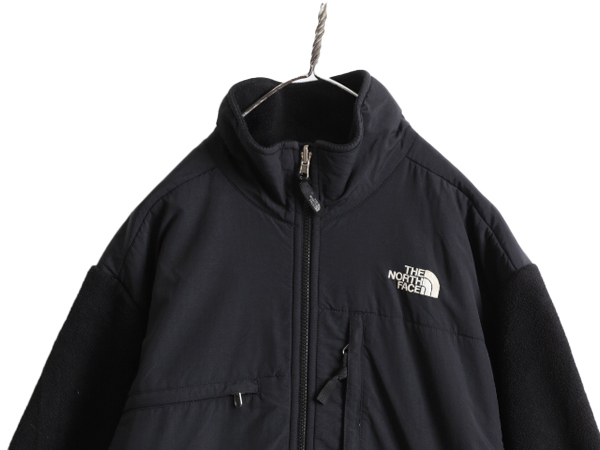 ノースフェイス デナリ ジャケット メンズ M / The North Face DENALI アウトドア フリース ジップアップ ジャンパー ブラック ブルゾン 黒_画像2