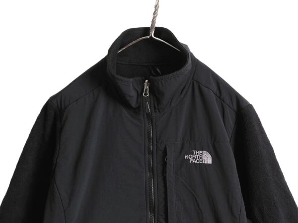 ノースフェイス デナリ ジャケット レディース L / The North Face DENALI アウトドア フリース ナイロン ブルゾン ブラック ジャンパー 黒_画像2