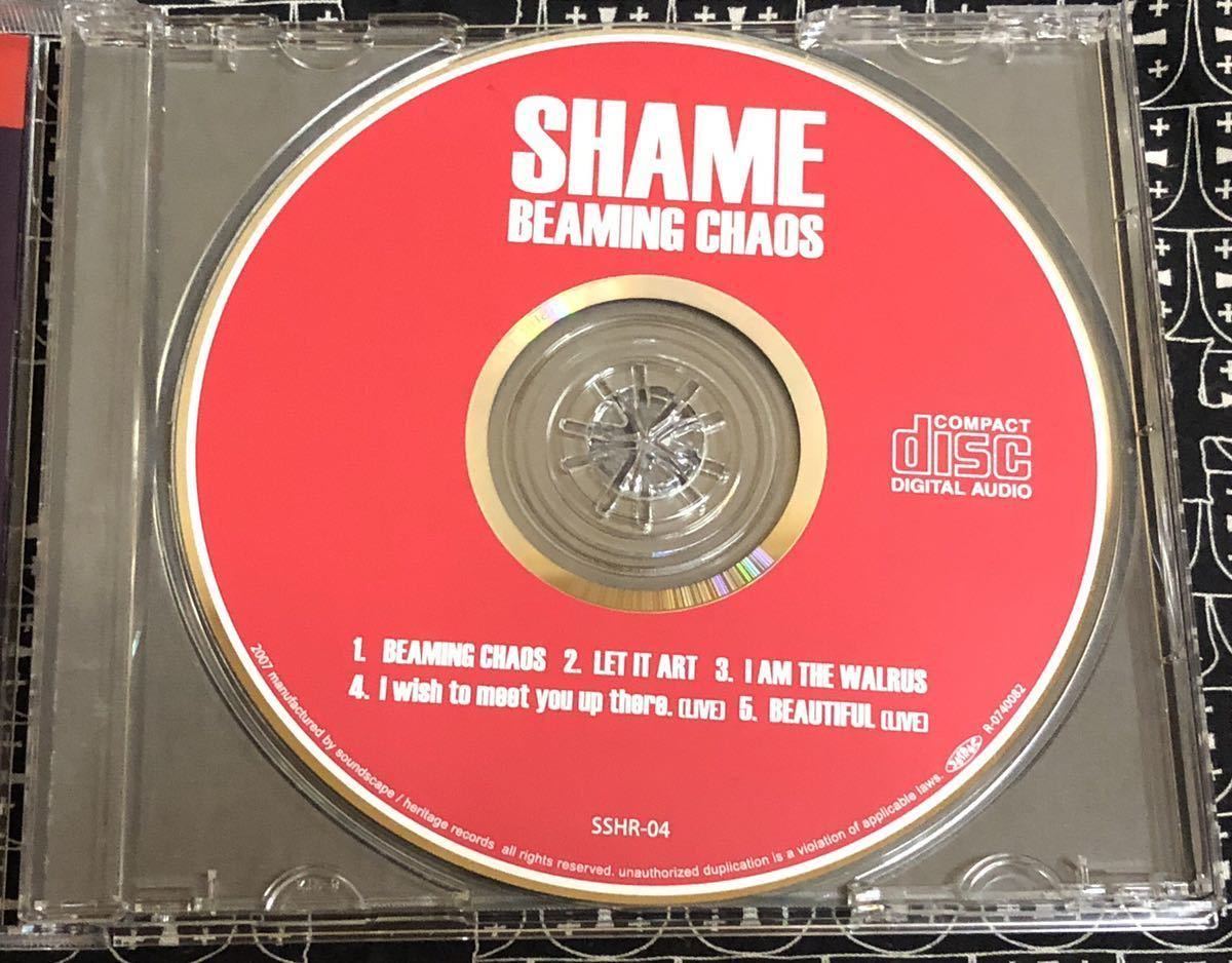 ★送料無料★SHAME CD『BEAMING CHAOS』/CUTT/SPEED OF LIGHTS/ORCA_画像3