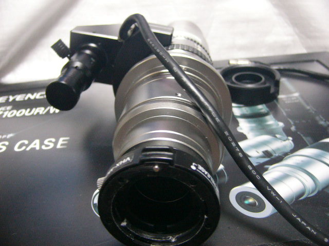 ☆未使用に近い☆ Keyence VH-Z100R+VH-Z100W+VHX-MountD ☆未使用に近い☆ Keyence VH-Z100R+VH-Z100W+VHX-MountD