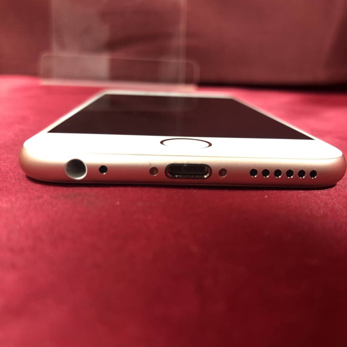●【YH-6629】中古品 Apple iPhone6S NKQR2J/A SIMロックあり KDDI判定○ バッテリー容量100%【レターパックプラス可】_画像6