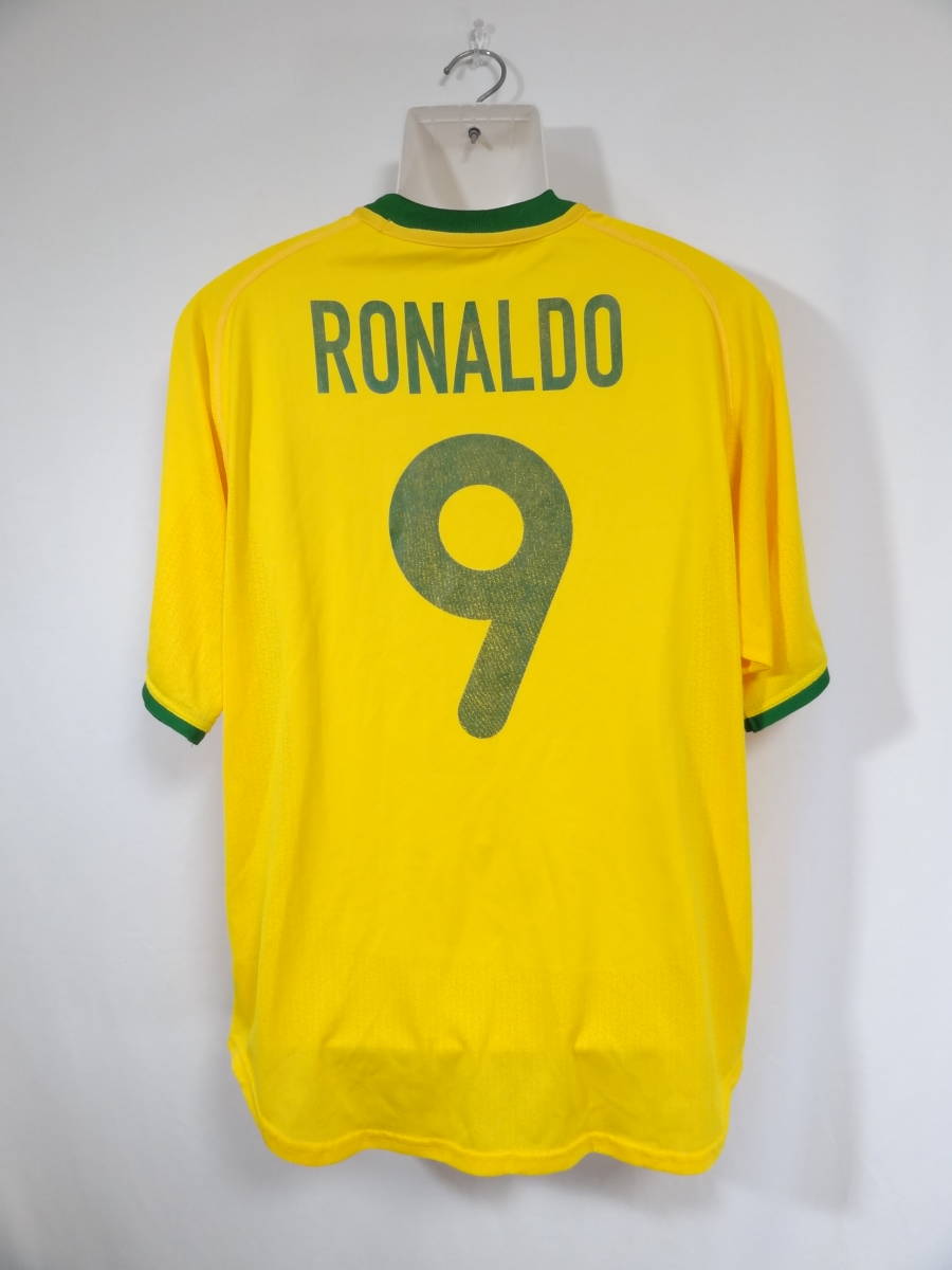 ヤフオク ブラジル 代表 9 Ronaldo ロナウド 00 01 ホー