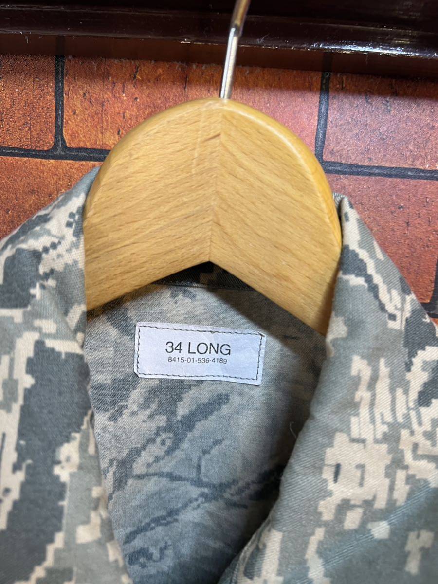ミリタリージャケット　デジカモ　迷彩　サイズ Sくらい　USAIRFORCE 米軍　軍もの　アメリカ古着　アウトドア_画像2