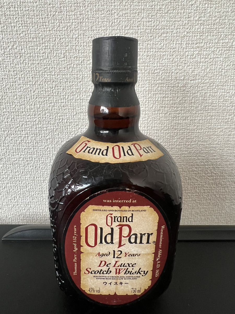 Grand Old Parr Deluxe スコッチウイスキー 152年 12年-