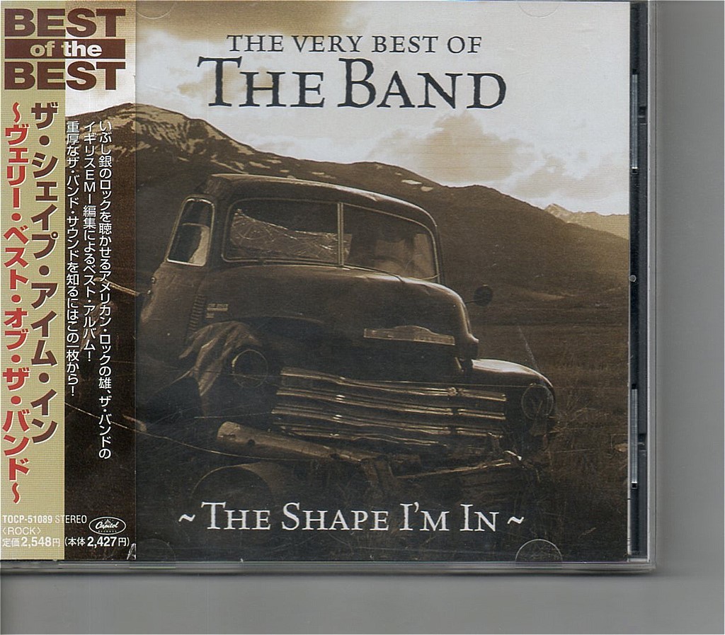 【送料無料】ザ・バンド /The Very Best Of The Band - The Shape I'm In【超音波洗浄/UV光照射/消磁/etc.】入門編ベスト/Stage Fright_Japanese edition w/Obi