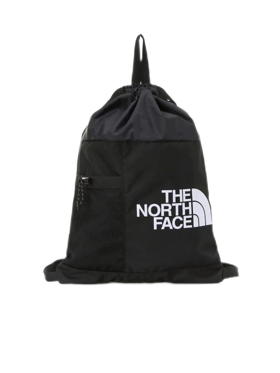 新品　送料無料　THE NORTH FACE　ノースフェイス　 巾着　リュック　ブラック ナップサック 男女兼用_画像2