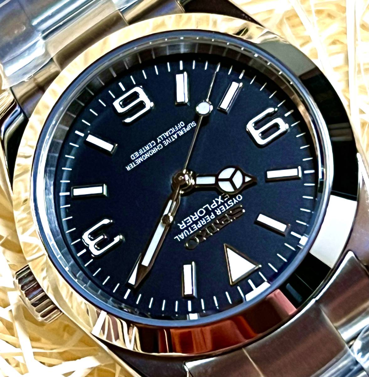 SEIKO MOD /カスタム / NH35搭載 / EXPLORERⅠオマージュ/7TH SEIKO MOD /カスタム / NH35搭載 / EXPLORERⅠオマージュ/7TH
