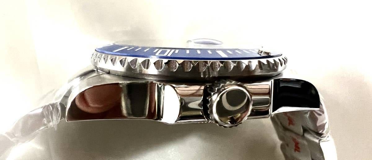 SEIKO MOD /カスタム / NH35搭載 /SUBMARINERオマージュ /ブルー SEIKO MOD /カスタム / NH35搭載 /SUBMARINERオマージュ /ブルー