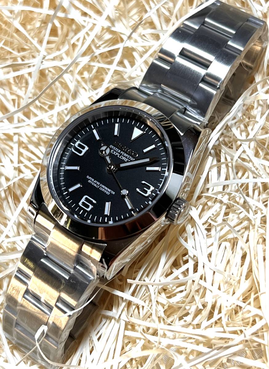 SEIKO MOD /カスタム / NH35搭載 / EXPLORERⅠオマージュ/7TH SEIKO MOD /カスタム / NH35搭載 / EXPLORERⅠオマージュ/7TH