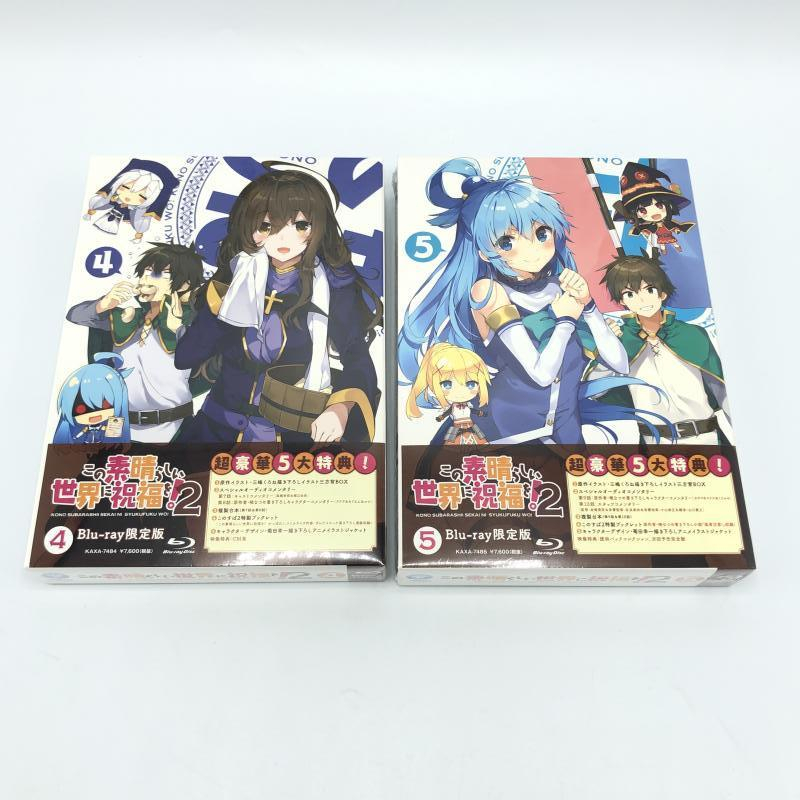 【中古】BD）とらのあなBOX3個付)この素晴らしい世界に祝福を! 1+2期 全10巻 / Blu-ray[240006502339]_画像9