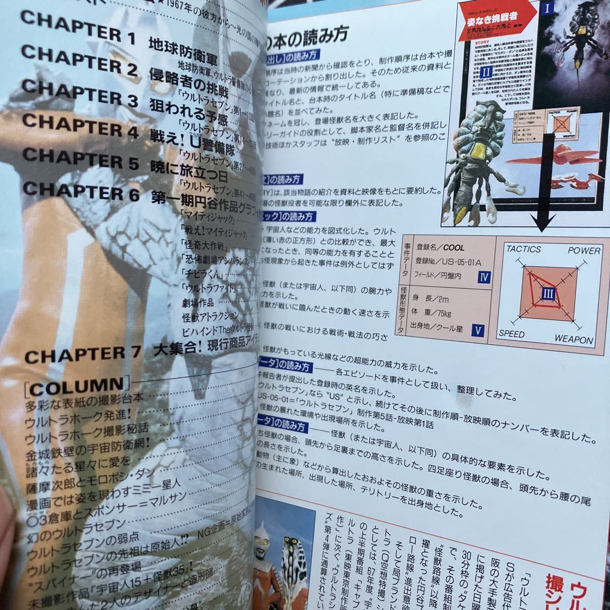 ☆本特撮「ウルトラセブン ベストブック1983年初版」円谷怪獣 宇宙人当時物設定資料 勝_画像3