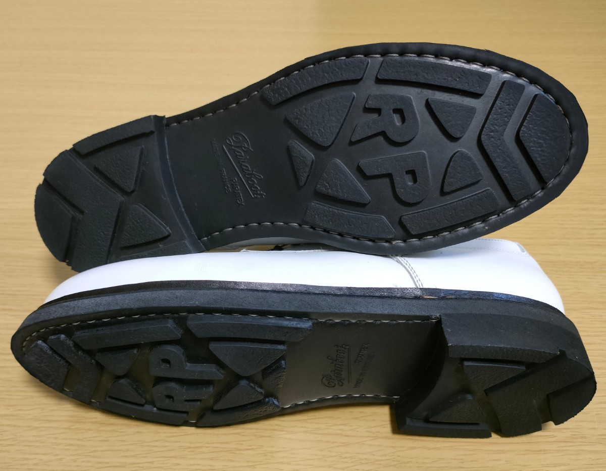 2022新発 Blanc Youth別注 & Beauty Chambord Paraboot UK8.5 ホワイト