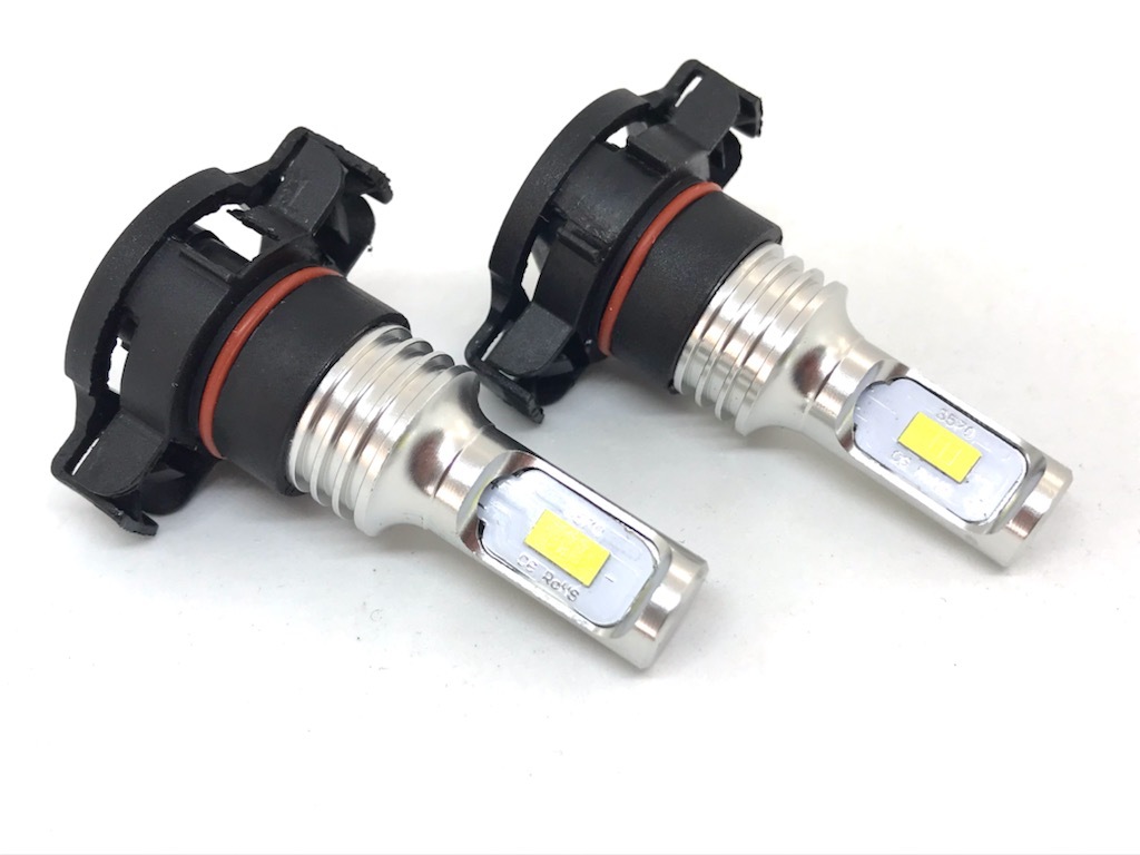 PSX24W フォグランプ 交換球 LEDバルブ 明るい3570smd イエロー 黄色 3000k ポン付け 86 BRZ 左右2個セット_画像4