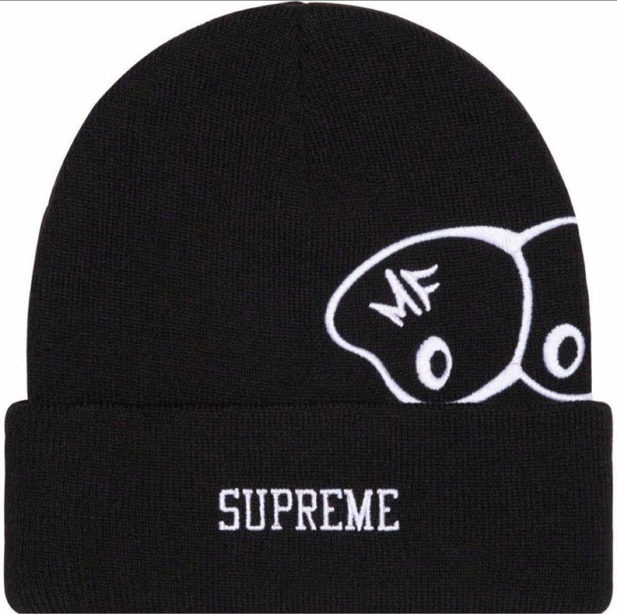 Supreme Mf Doom beanie ビーニー MFドゥーム BLACK ニット帽