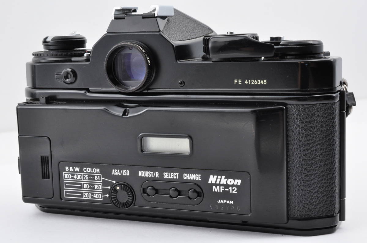 Nikon/ニコン FEフィルムカメラ 35mmレンズ付き-