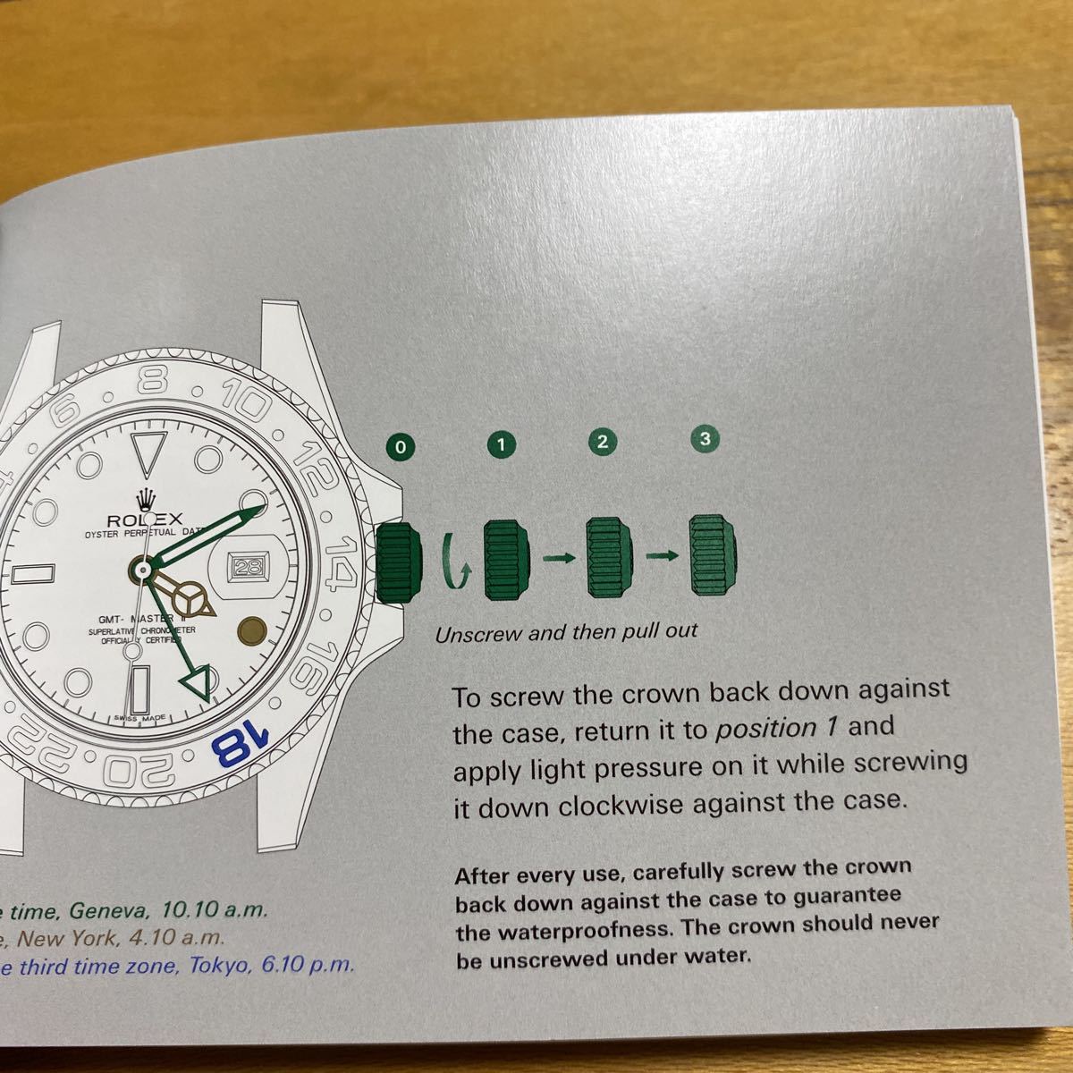 3376【希少必見】ロレックス ＧＭＴマスター冊子2017年度版 GMT-MASTER Rolex_画像3