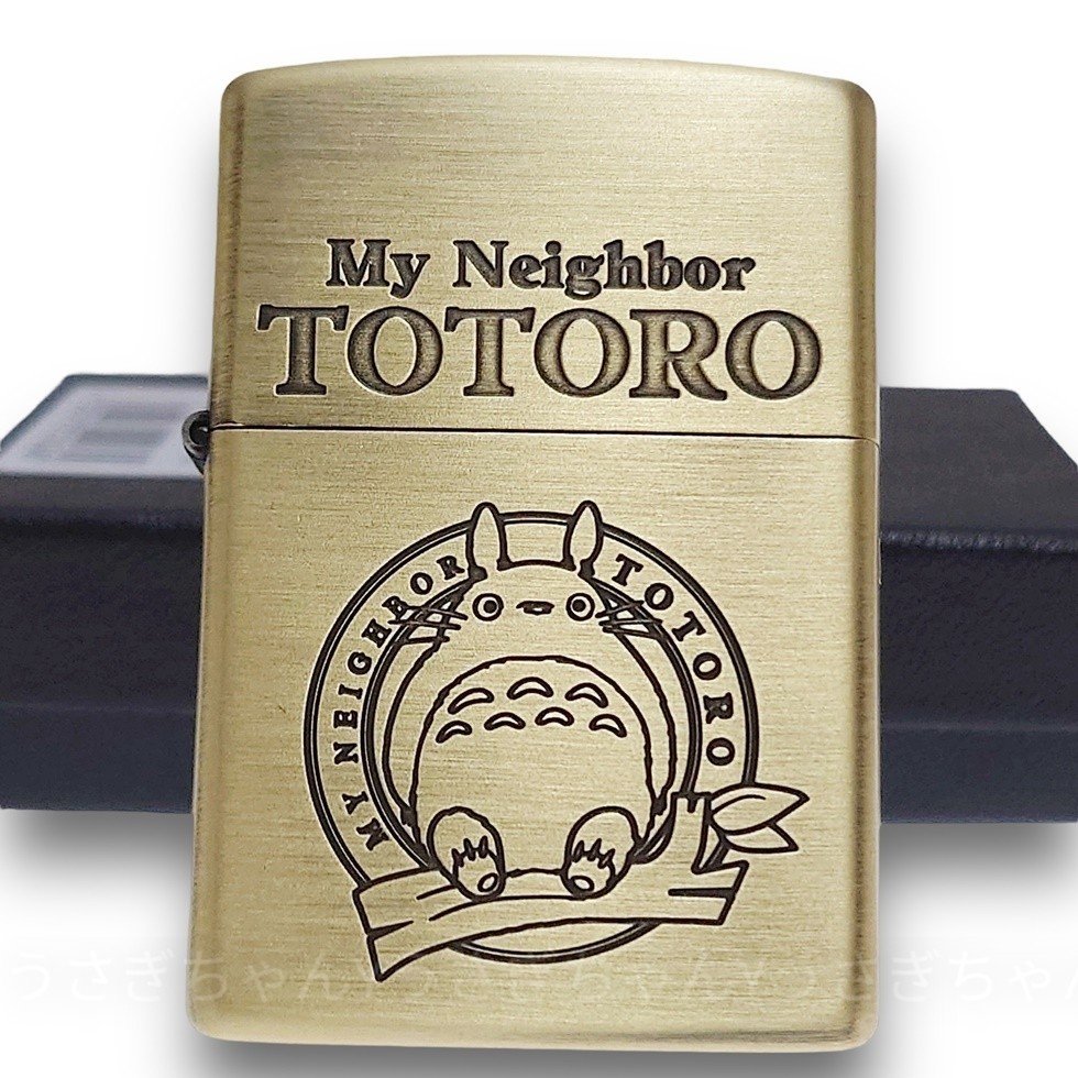 zippo となりのトトロ トトロ3 スタジオジブリ 宮崎駿 ジッポ ライター-