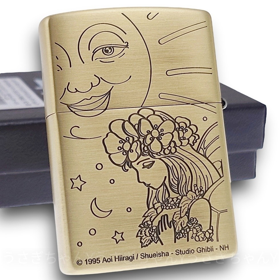 zippo☆耳をすませば☆ドワーフ王とエルフの女王☆スタジオジブリ宮崎駿☆ジッポ_画像3