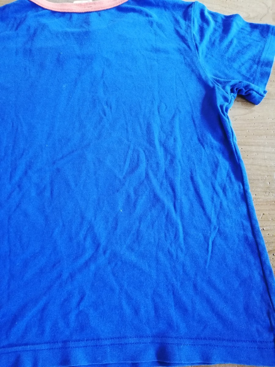 【お得!!】mou jon jon ムージョンジョン Tシャツ 半袖 ブルー 青 子供服 キッズ 130㎝ 半袖Tシャツ_画像7