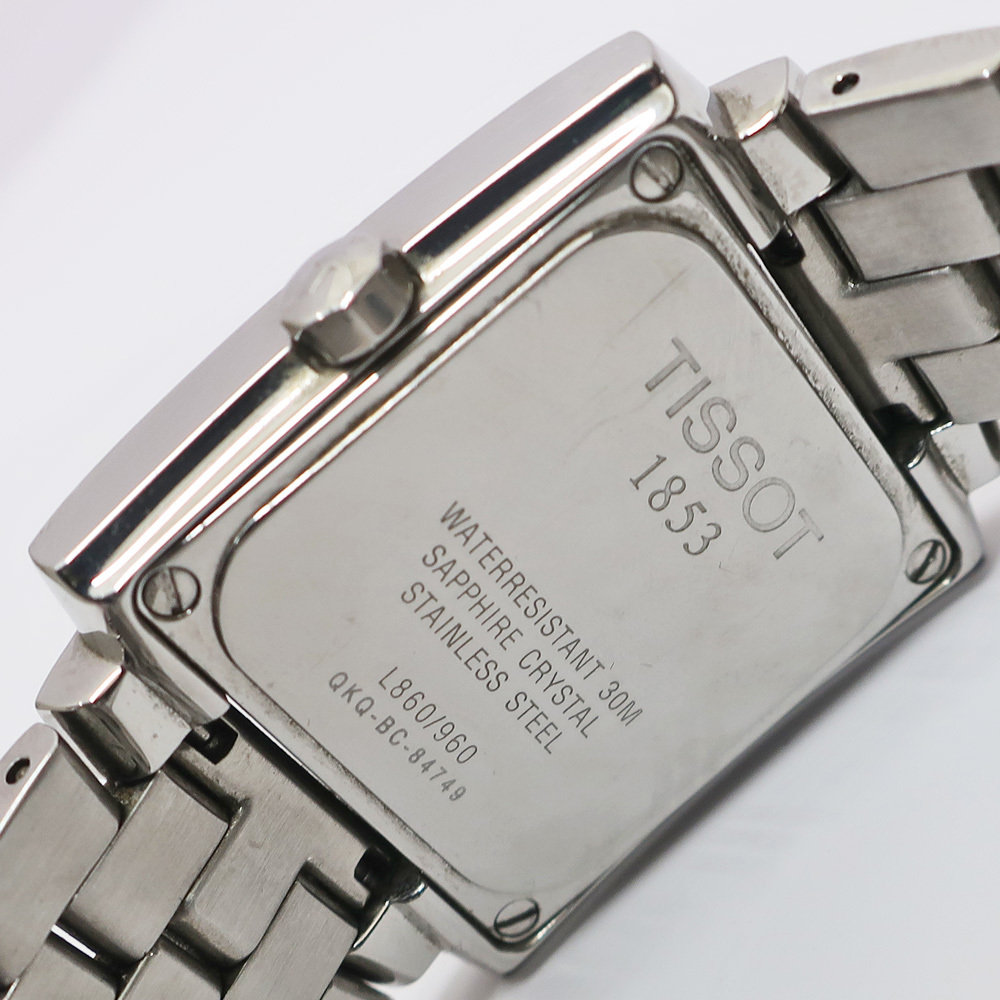 2024特集 7820円 【栄】電池交換済 TISSOT ティソ T-トレンド L860/960 SS ティソ