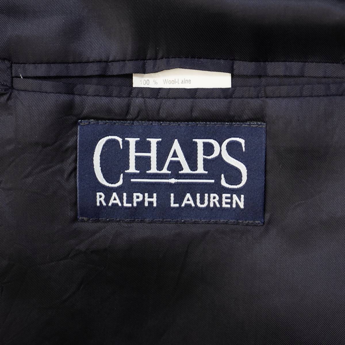 CHAPS RALPH LAUREN Tailored Jacket 1990s 40R 304034 チャップス ラルフローレン テーラードジャケット 紺ブレ 1990年代 カナダ製_画像9