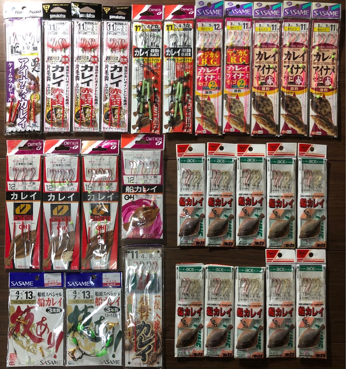 ハヤブサ ささめ針 オーナー がまかつ 船釣り 投げ釣り カレイ ハヤブサ ささめ針 オーナー がまかつ 船釣り 投げ釣り カレイ