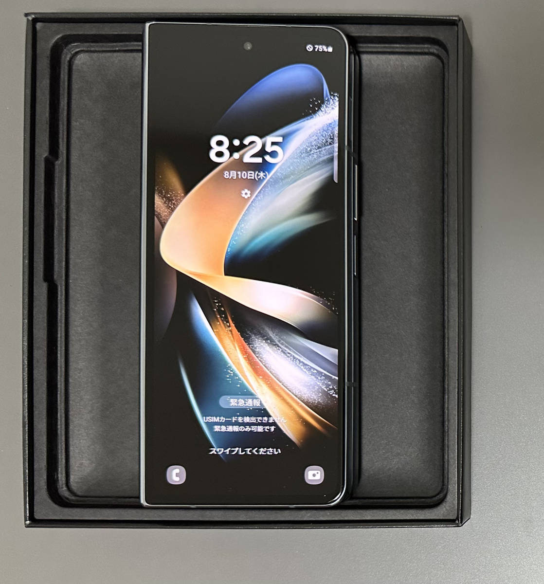 美品】SAMSUNG Galaxy Z Fold4 SM-F936N 256GB Gray Green SIM 美品】SAMSUNG Galaxy Z Fold4 SM-F936N 256GB Gray Green SIM