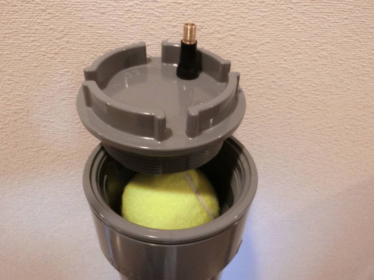 (3本セット)テニスボール圧力保持器(3本で合計48球収納)