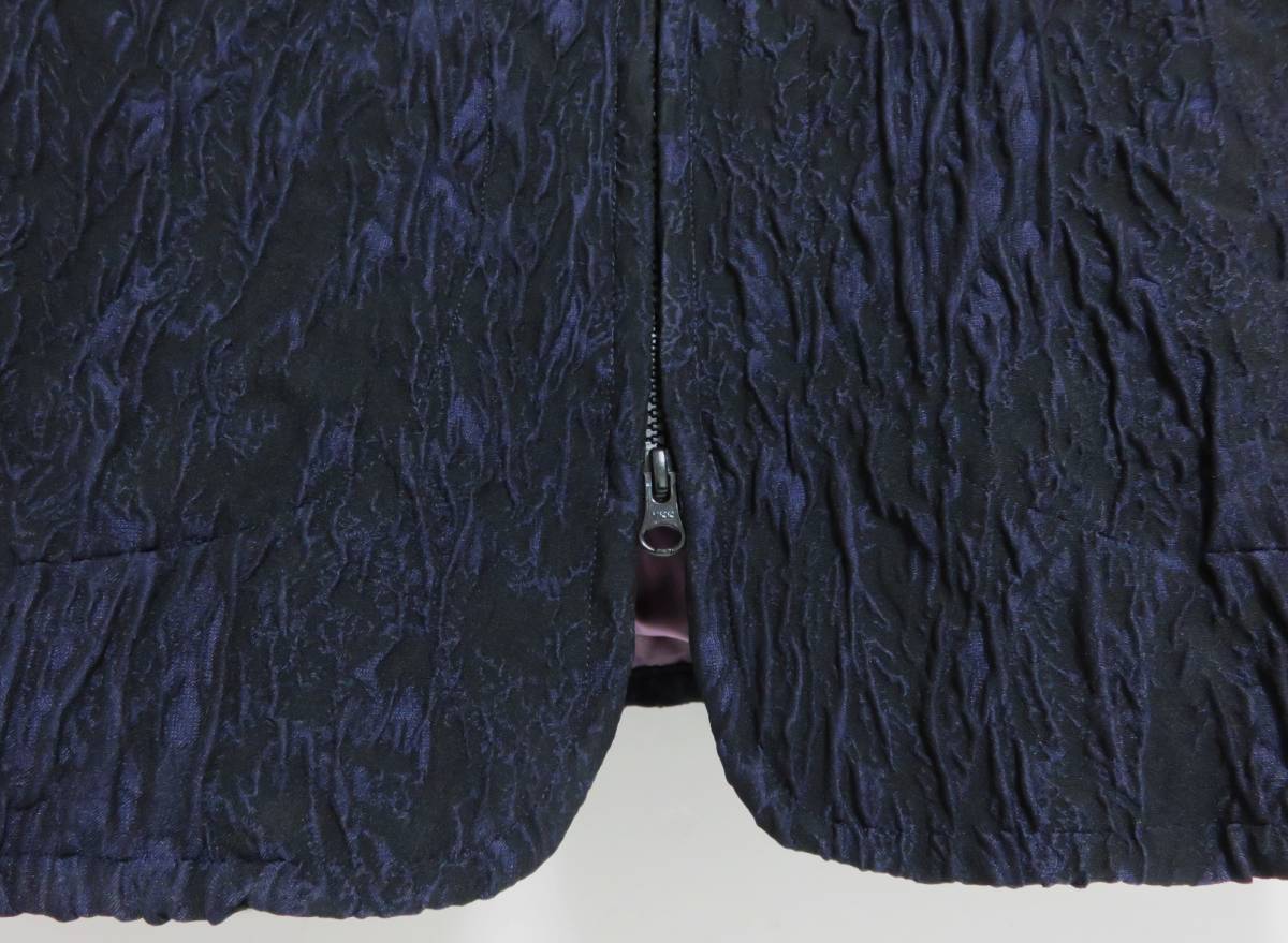 送料無料 定価5.8万 新品 Needles Sur Jacket M ブラック パープル 日本製 ニードルズ ジャケット ブルゾン LQ134_画像4