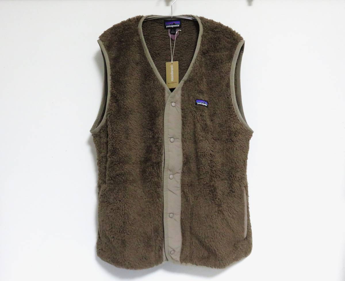 最旬ダウン BROWN TOPSOIL L VEST FLEECE GATOS LOS M'S patagonia