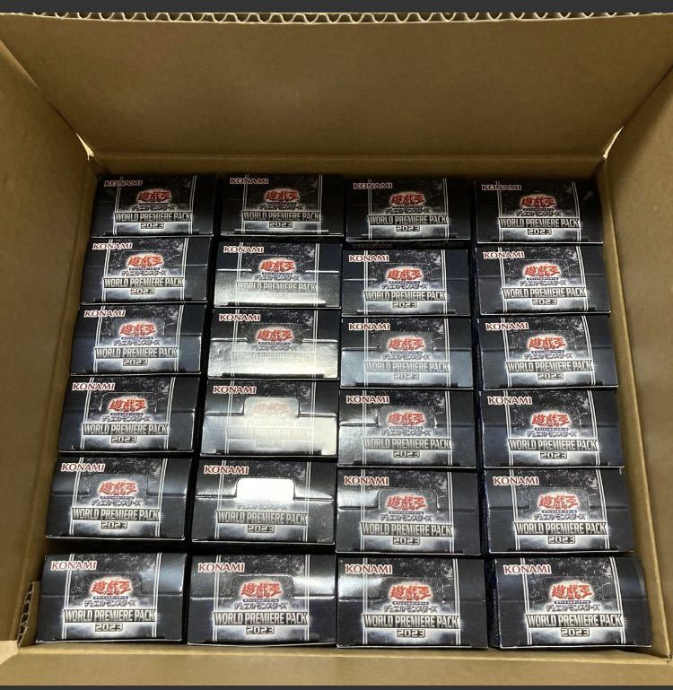 遊戯王 ワールドプレミアパック2023 1カートン シュリンク無し 遊戯王 ワールドプレミアパック2023 1カートン シュリンク無し